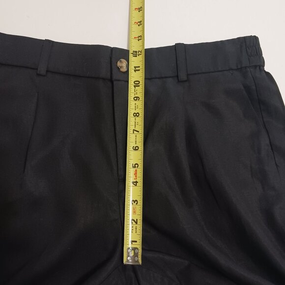Torrid Wide Leg Studio Linen High Rise Pant Black Size 12 TALL Trousers NWT - Picture 12 of 15